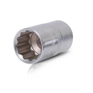 Головка дванадцятигранна, 1/2", 17 мм INTERTOOL ET-0217