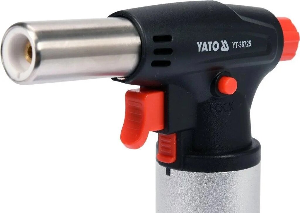 Горілка газова з п'єзопідпалом YATO YT-36725 від компанії Інтернет-магазин "STORETOOLS" - фото 1