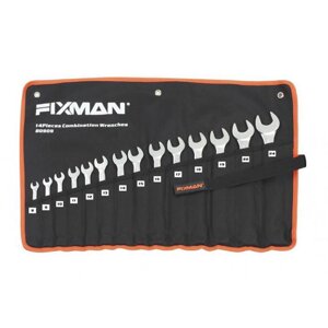 Інструмент FIXMAN. Комплект ключів комбінованих 8-24 мм. 14 предметів. (B0909)