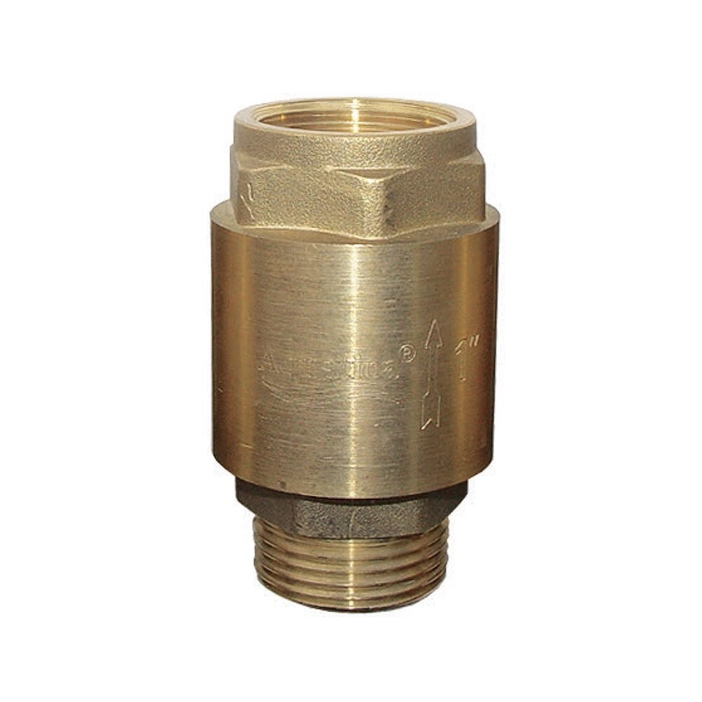 Клапан зворотний (посилений) 1"M1"F (латунь) euro AQUATICA (779655) від компанії Інтернет-магазин "STORETOOLS" - фото 1