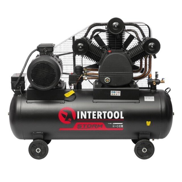 Компресор 300 л, HP 20, 15 кВт, 380 В, 10 атм, 2000 л/хв. 3 циліндри INTERTOOL PT-0052 від компанії Інтернет-магазин "STORETOOLS" - фото 1