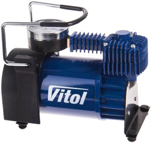 Компресор 150psi/15Amp/40л/прикурювач VITOL К-50