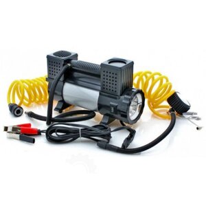 Компресор , 150psi, клеми, ліхтар, шланг 7,5м, 2 циліндри Торнадо КА-Т12191