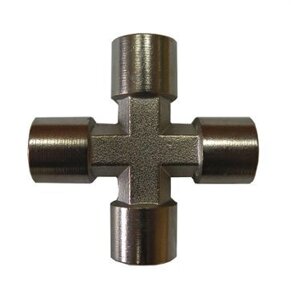 Хрестове з'єднання з внутрішнім різьбленням 1/4” S1283-2