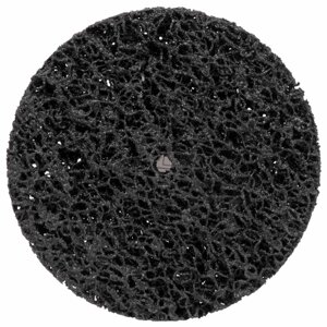 Коло зачистне з нетканого абразиву (корал)125мм без тримача чорний м'який SIGMA (9175841)
