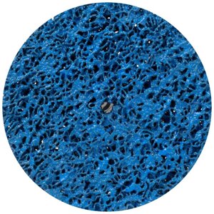 Коло зачистне з нетканого абразиву (корал)125мм без тримача синій середня жорсткість SIGMA (9175761)