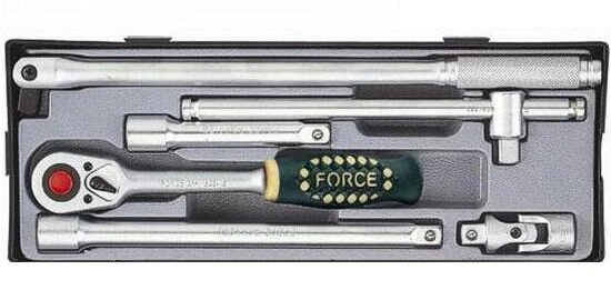 Набір інструментів 1/2" 6 пр. FORCE T40612 F від компанії Інтернет-магазин "STORETOOLS" - фото 1