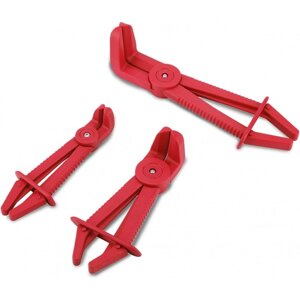 Набір затискачів для шлангів під кутом 90 градусів 3 шт. Rewolt T2502