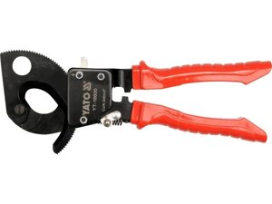 Ножиці з храповим механізмом для кабелю 240мм²300мм YATO YT-18600