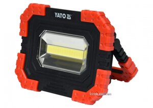 Прожектор світлодіодний YATO 10 Вт 680 лм 3 режими 160 Х 120 Х 45 мм YT-81821