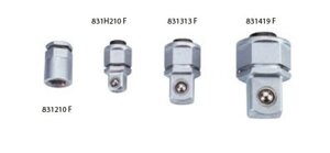 Адаптер тріскачковий 6-гр. головка 1/4"-10 мм. 831H210 F