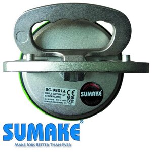 Присоска вакуумна для скла 40 кг (одинарна) Sumake SC-9801A