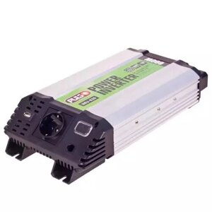 Перетворювач напруги 12V-220V/800W/USB-5VDC2.0A PULSO IMU-820