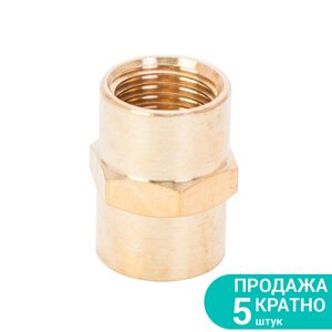 З'єднання FT 1/4" 1/4" (латунь) SIGMA (7025111)