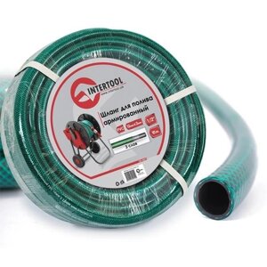 Шланг для поливу 3-х шаровий 1/2", 10 м, армований PVC INTERTOOL GE-4021