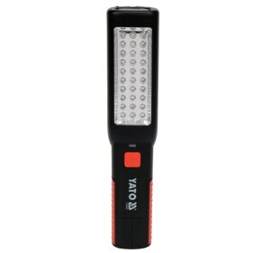 Світильник переносний світлодіодний YATO 30/7 LED акумулятор. 3,7 V із зарядкою від 220/12 V YT-085051