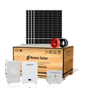 Гібридна система альтернативної сонячної енергії 5 кВт