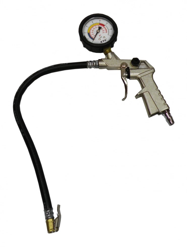 Пістолет для підкачування коліс з манометром HS-B1026 від компанії Інтернет-магазин "STORETOOLS" - фото 1