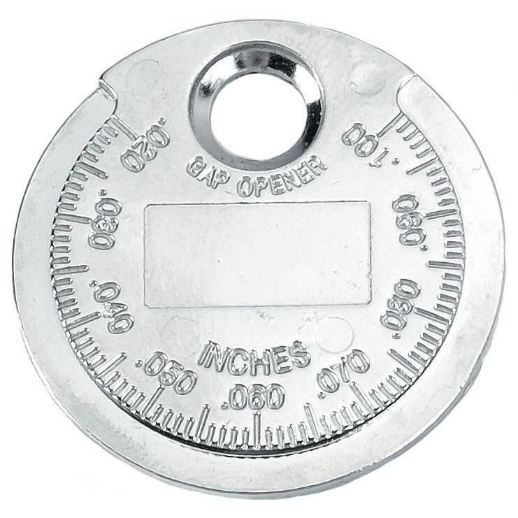 Щуп (монета) для вимірювання зазору між електродами свічки 63008 F від компанії Інтернет-магазин "STORETOOLS" - фото 1