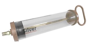 Шприц аспіратор для олії 0,4L Silver S11049