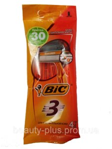 BIC чоловічі одноразові верстати BIC 3 Sensitive 1уп/4шт