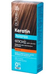 Флюїд для відновлення структури волосся 50 мл Dr. Sante Keratin