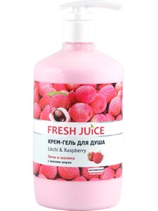 Гель для душу Litchi & Raspberry 750 мл Fresh Juice