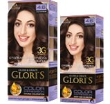 Фарба для волосся 4.6 каштановий Glori's 50 мл