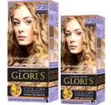 Фарба для волосся 7.3 світло-русявий Glori's 50 мл