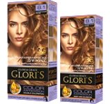 Фарба для волосся 8.1 карамельний блонд Glori's 50 мл