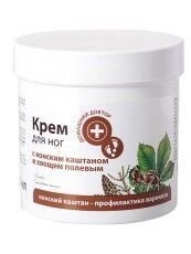 Крем для ніг Кінський каштан і хвощ польовий 250 мл Домашній Доктор