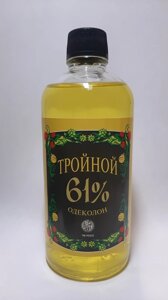 Одеколон "Потрійний 61%180 мл ТМ РОСО