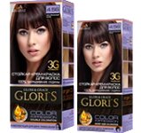 Фарба для волосся 4.56 натуральна кава Glori's 50 мл