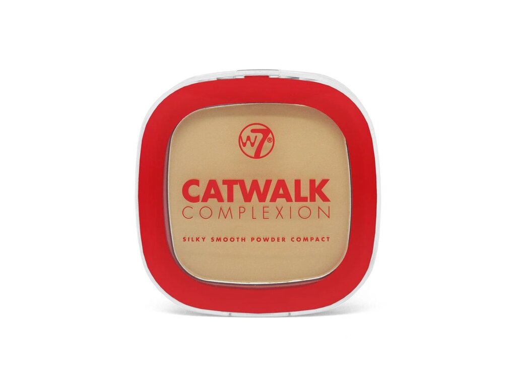 Пудра компактна W7 catwalk compact powder BEIGE 7г - гарантія