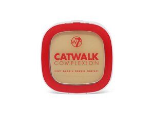 Пудра компактна W7 CATWALK COMPACT POWDER BEIGE 7г