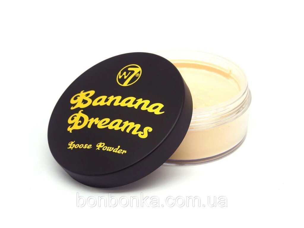Пудра розсипчаста W7 BANANA DREAMS LOOSE POWDER 20 г від компанії Інтернет-магазин "Бонбонка" - фото 1