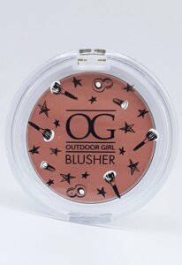 Румяна outdoor GIRL blusher almost NUDE 4г