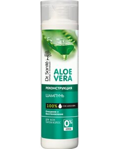 Шампунь для волосся Реконструкція 250 мл Dr. Sante Aloe Vera