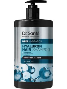 Шампунь для волосся 1000 мл Dr. Sante Hyaluron Deep hydration