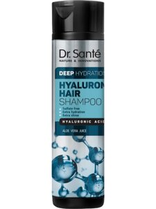 Шампунь для волосся 250мл Dr. Sante Hyaluron Deep hydration