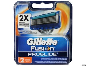 Змінні касети для гоління Gillette Fusion ProGlide 2 шт. в пакованні