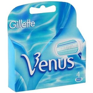 Змінні касети для гоління Gillette Venus 4шт. в упаковці