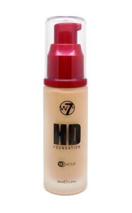 Тональний крем W7 HD foundation SAND BEIGE 30 мл