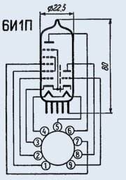 6І1П-ЕВ Тріод-гептод від компанії Електро Mag (Електро маг) - фото 1