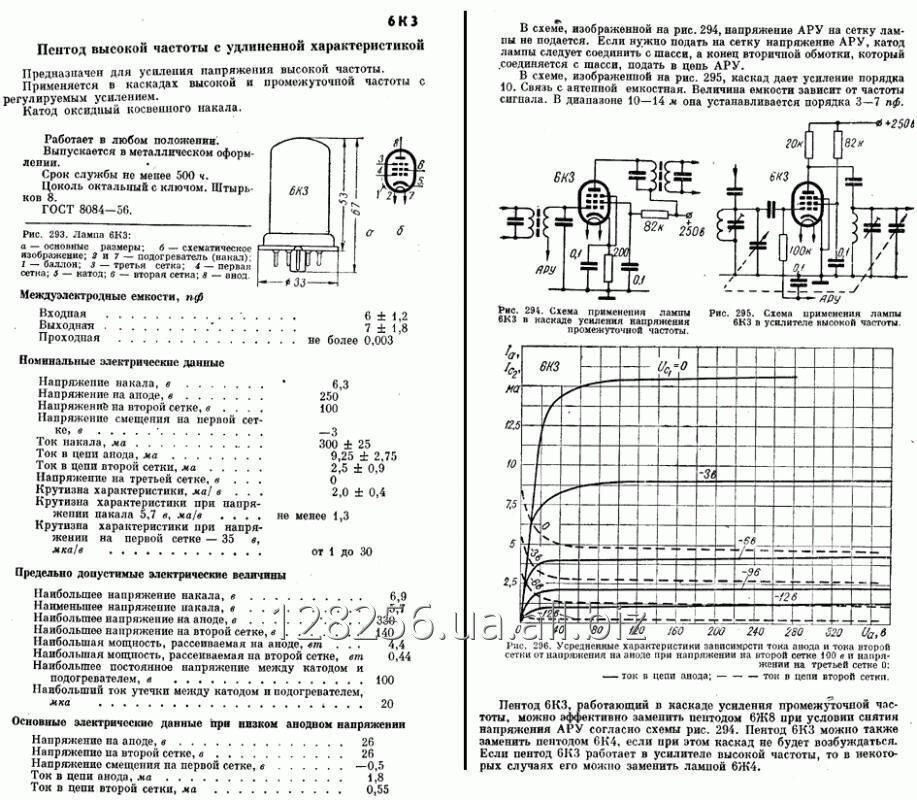 6К3 Пентод від компанії Електро Mag (Електро маг) - фото 1