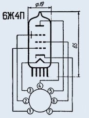 6Ж4П Пентод від компанії Електро Mag (Електро маг) - фото 1