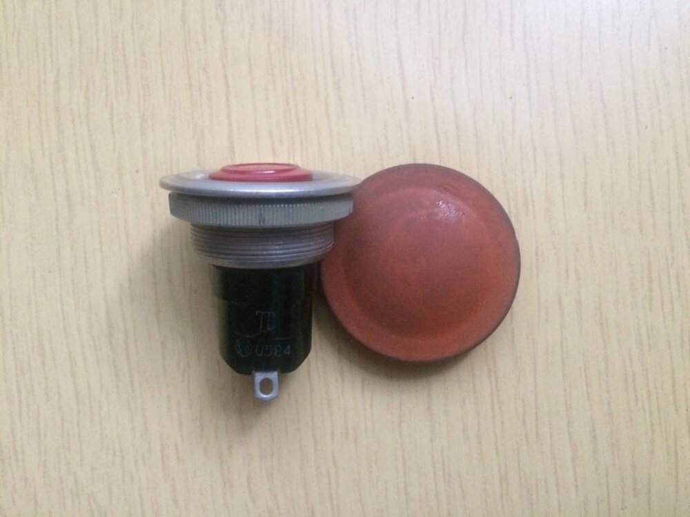 Кнопка двополюсна К1-2П НАЗ. 604.007 від компанії Електро Mag (Електро маг) - фото 1