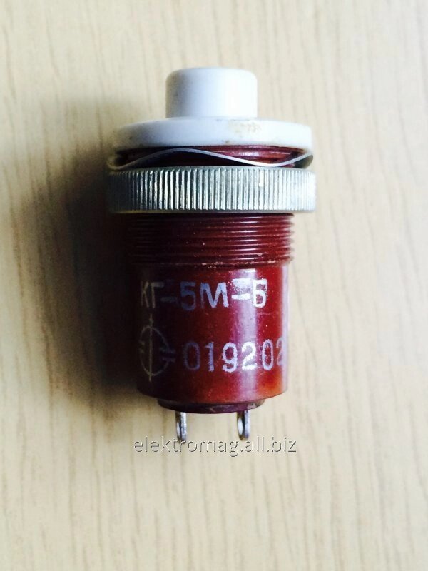 Кнопка замикаюча КГ-5М-Б від компанії Електро Mag (Електро маг) - фото 1
