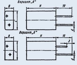 Конденсатор оксидно-напівпровідниковий К53-21 15 мкф 20 від компанії Електро Mag (Електро маг) - фото 1