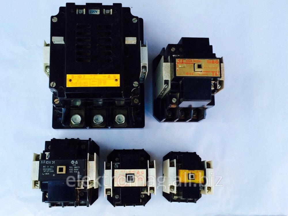 Контактор ID, IDX, K-ID, S-ID, SIDX пускач від компанії Електро Mag (Електро маг) - фото 1